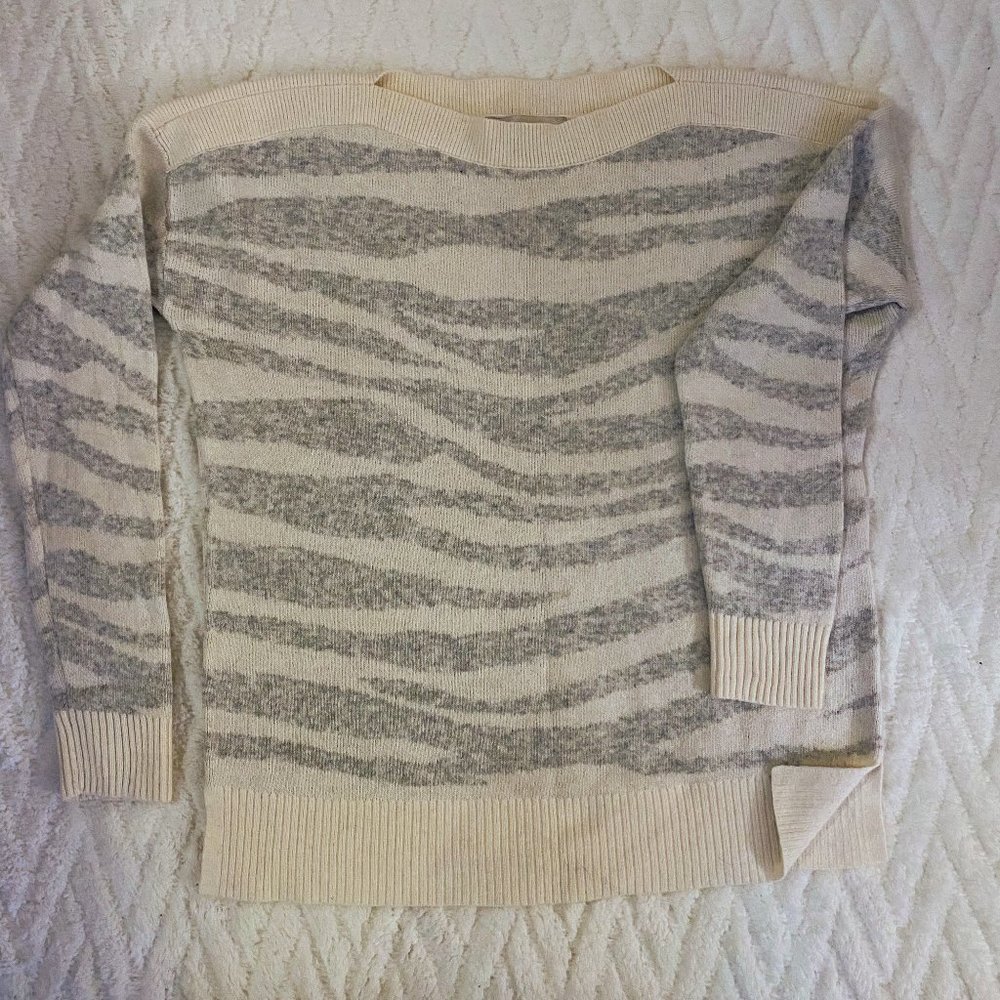 Beautiful Loft Tiger-Stripe Sweater